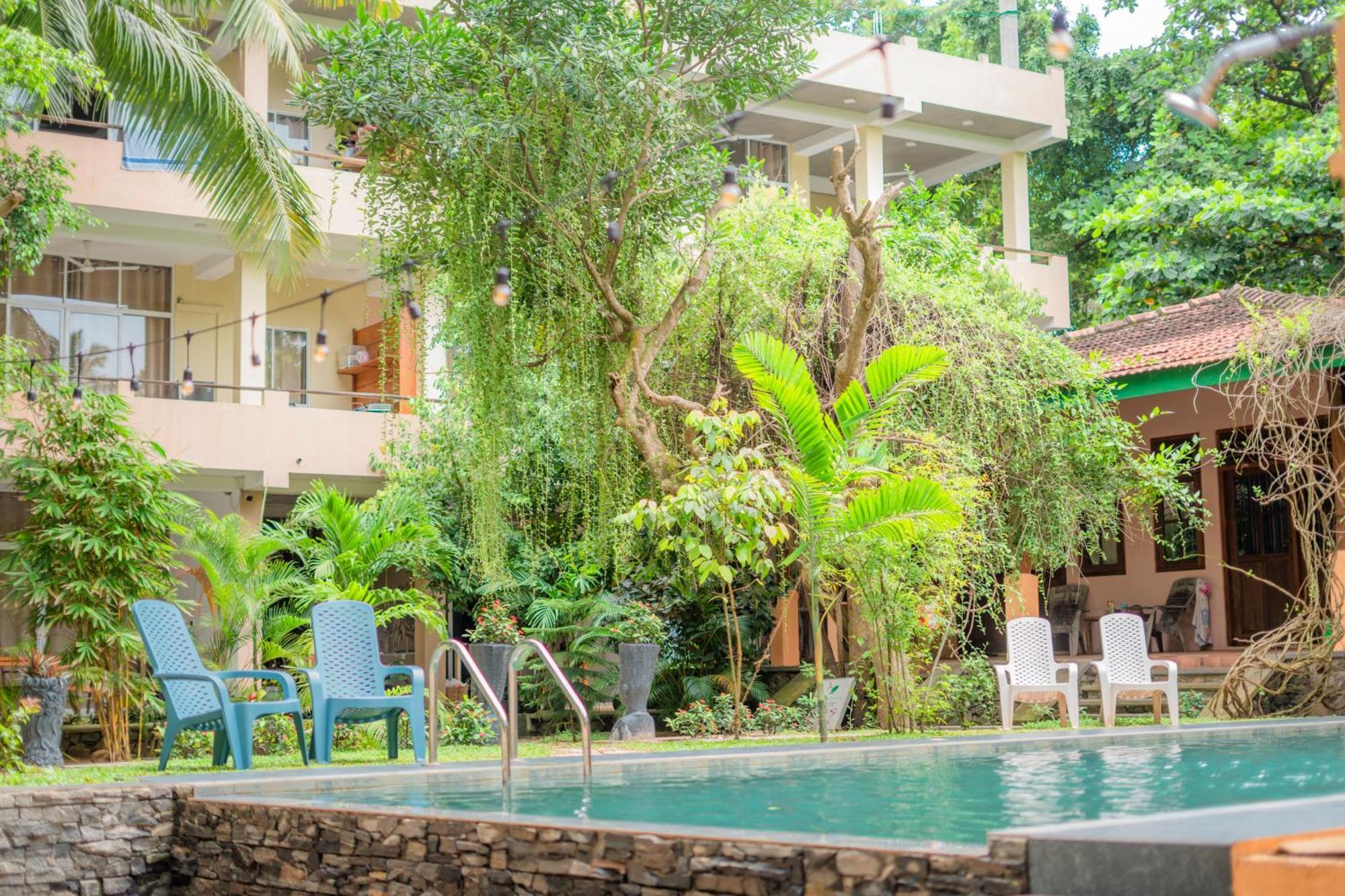 Monkey Villa Hikkaduwa Kültér fotó